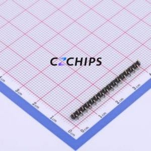 X1311WVS-31J-C18D42R2 Pin Header SMD,P=1.27mm Connector ( Pin Structure: 1x31P )( Pitch: 1.27mm )( Row Spacing: 1.27mm ) - Product Image 2