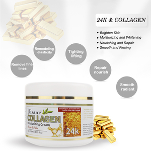 Crème Visage au Collagène 24K <span class=keywords><strong>Meilleur</strong></span> Hydratant Bio Blanchissant et Éclaircissant 100ml <span class=keywords><strong>Anti</strong></span>-Rides et Soins de la Peau pour Adultes - Product Image 4