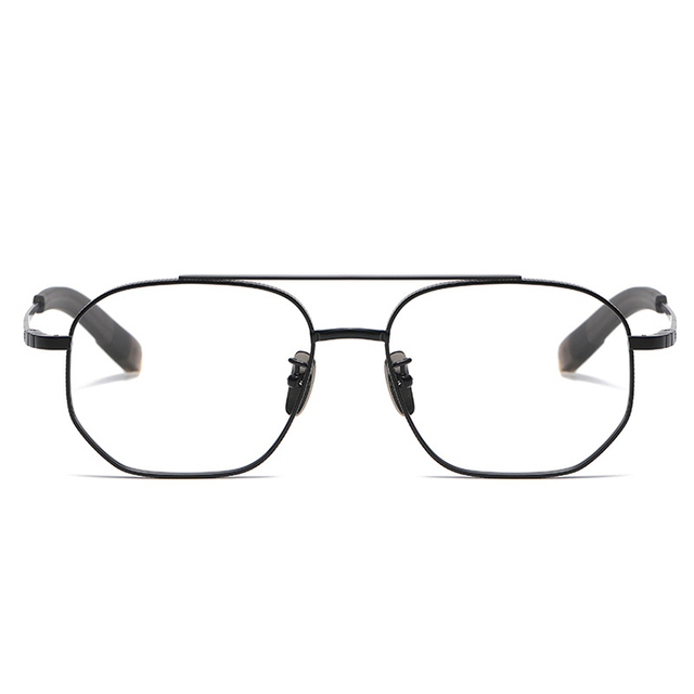 BWT-07518 Luxury Korean Style Anti Blue Light Lightweight Eyeglasses Solid Optical Frame Designer Computer Glasses for Men Women