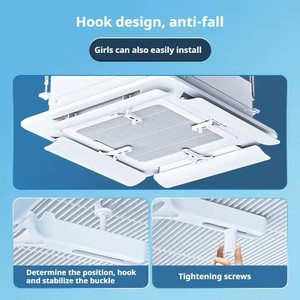 2025 nouveau produit climatisation centrale déflecteur de plafond pare-brise réglable climatisation a <span class=keywords><strong>protection</strong></span> - Product Image 3