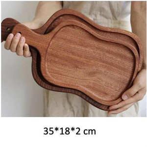 Solid Wood <b>Tea</b> <b>Tray</b> Octagonal Serving Platter For Coffee Dessert Fruit Hotel Use - Product Image 2