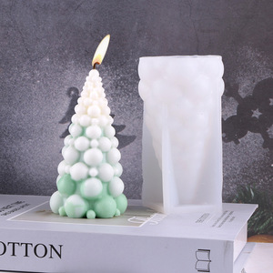 Christmas Tree <b>Candle</b> <b>Mold</b> Silicone DIY <b>Mold</b> For <b>Candle</b> Making Craft Decorations - Product Image 3