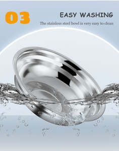Offre Spéciale bol pour chien en acier inoxydable personnalisé en gros mangeoire pour chat bol en acier inoxydable - Product Image 5