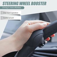 Bouton de Volant de Voiture pour Aide à la Conduite, Commande à Une Main, Antidérapant en Silicone, Rotation à 360 Degrés, Ajustement Universel