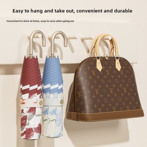 <span class=keywords><strong>Parapluie</strong></span> à crochet en or français pour femmes <span class=keywords><strong>parapluie</strong></span> <span class=keywords><strong>de</strong></span> soleil pliable <span class=keywords><strong>haut</strong></span> <span class=keywords><strong>de</strong></span> <span class=keywords><strong>gamme</strong></span> double usage fort 8K EVA Portable Anti-UV Parasol moderne - Product Image 3