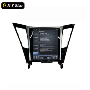 XYstar Máy Phát Dvd Xe Hơi Âm Thanh Nổi Định Vị Gps Android 10.4 Inch Phong Cách Tesla Cho Hyundai Sonata 6 YF 2009 - 2014 DSP - Product Image 4