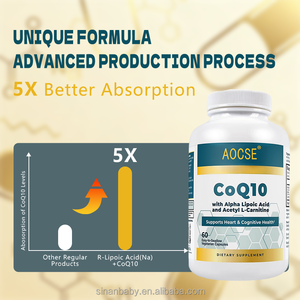 OEM/ODM R-Lipoïnezuur (Na) 200mg + Co-enzym <span class=keywords><strong>Q10</strong></span> <span class=keywords><strong>100mg</strong></span> <span class=keywords><strong>capsules</strong></span>, 5x hogere opname, Halal gecertificeerd, 60/120 pillen/fles - Product Image 5
