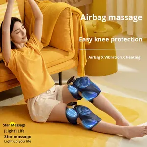 Masajeador inteligente para el hogar para articulación de rodilla, calefacción eléctrica y presión de aire, almohadilla calefactora de rodilla recargable, masajeador de rodilla - Product Image 2