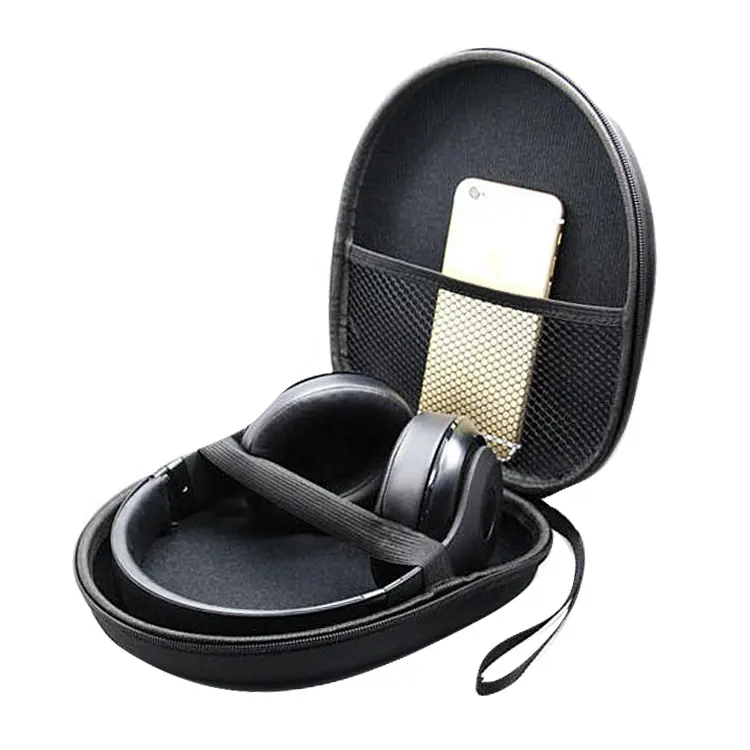 Headphones EVA Silent Disco Perfectly Fit For E7 Over-ear Headphones Black Earphone Headphone Without Wire Case