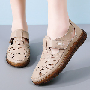 women's <strong>sandals</strong> 2026 Summer New Style <strong>Closed</strong>-<strong>Toe</strong> <strong>Sandals</strong> Roman Breathable Casual Shoes Hollow Beach Shoes - Product Image 3