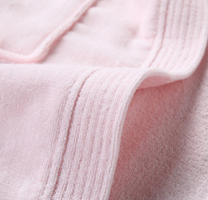 Hotel estilo 100% de algodón súper suave de color rosa paño de terry Albornoz hotel spa de uso <span class=keywords><strong>en</strong></span> el hogar - Product Image 5