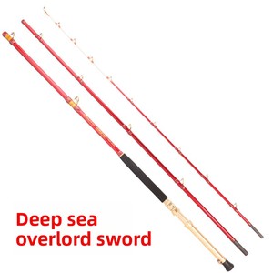 Caña de Pescar Eléctrica de Carbono con Anillas Fuji, 4.2m, Acción Rápida, 3 Secciones, para Pesca en Alta Mar, OEM - Product Image 2