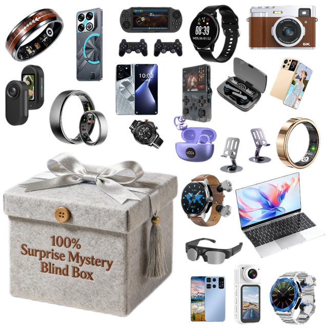 2026 Hot Sale 3C Smart Electronics Blind Box Surprise Wireless Earbuds Smartphone 5G Tech Gadgets Wholesale Festival Gift