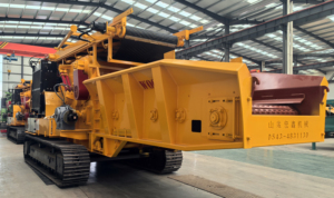 tracked mulcher Tree chipper bush shredder on tracks Crushing-Culling-Machine tree shredder biomass <strong>grinder</strong> on tracks - Product Image 6