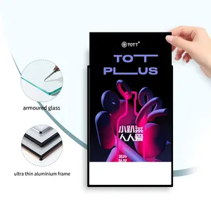 24 ''x 36'' Slim <span class=keywords><strong>LED</strong></span> hiển thị hộp Đèn nhôm Snap khung <span class=keywords><strong>LED</strong></span> ảnh Poster quảng cáo <span class=keywords><strong>LED</strong></span> Slim Hộp đèn - Product Image 5