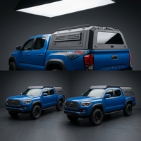 Couverture de benne de pick-up, accessoires tout-terrain 4x4, auvents de camion en alliage d'aluminium, auvent pour Dodge Ram F150 Hilux Tacoma Ranger Nissan GMC