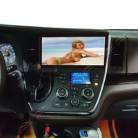 Radio con Pantalla para Auto Android para Toyota Sienna 2012-2018, Reproductor Multimedia con Navegación GPS, Receptor Estéreo, Autoradio, Unidad Principal