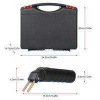 Kit de soudage plastique avec torche de soudage plaquée cuivre, AC 50/60Hz 110-230V 70-100W, 205 attaches, prise, interrupteur simple, usage général