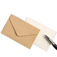 Emballage d'enveloppe en papier kraft de qualité supérieure | Enveloppe rigide imprimée personnalisée | Enveloppe de catalogue blanche pour documents et argent