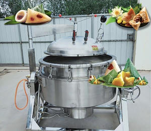 Olla Eléctrica Multifunción JFD de Acero Inoxidable de 100L con Chaqueta de Vapor para Cocción de Caramelos y Jarabes de Azúcar - Product Image 6