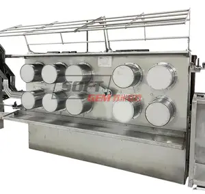 Degradable PLA Staple Fiber Production Line Corn Fiber Making Machine For Manufacturing Plant Use