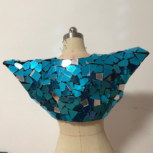 <span class=keywords><strong>Espejo</strong></span> hombro usar trajes de las mujeres de los hombres cantante moderno baile ropa fiesta Rave ropa de discoteca DJ - Product Image 2