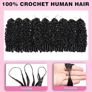 Extensiones de Cabello Humano Rizado Vietnamita Birmano <span class=keywords><strong>Beauty</strong></span> Queen, 16 Pulgadas, 60g, Sin Nudos, Pre-Separadas, Reutilizables - Product Image 2