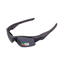 Lunettes de soleil polarisées UV400 confortables à demi-monture TR 90 pour la course, l'escalade et le cyclisme