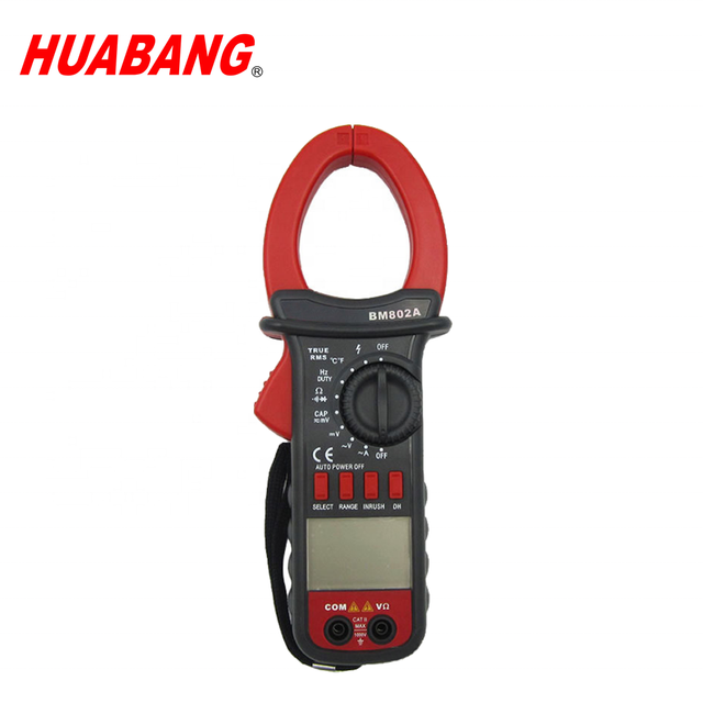 BM802A DC AC Voltage and AC Current Ture RMS Digital Multimeter 1000A Clamp Meter DC 1000V AC 700V