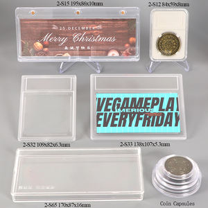 SUNSHING 35PT One Touch Magnetic Card Case Plastic Coin Capsules Display Holder Sports Card Graded Slabs pour <span class=keywords><strong>Pokemon</strong></span> <span class=keywords><strong>PSA</strong></span> - Product Image 3