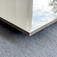 Carreaux de sol imperméables 60x60 pour salon, haute qualité, carreaux de sol en porcelaine polie brillante 60x60 beige pour salon