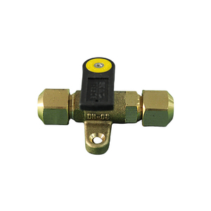 Válvulas de bola de latón con control de gas Mango olástico para aplicaciones de gas - Product Image 4