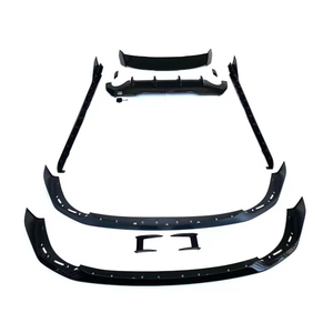 Kit Carrozzeria per <span class=keywords><strong>BMW</strong></span> Serie 1 <span class=keywords><strong>F40</strong></span> Stile MP Anno 2019, Set Completo in PP Nero Lucido con Paraurti, Minigonne Laterali e Spoiler Tetto - Kit Facelift - Product Image 1