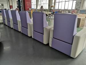 كرسي طبي حديث التصميم للعيادات سهل التنظيف كرسي طبي جلدي للمستشفيات قابل للتعديل كهربائيًا - Product Image 5