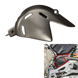Cache-roue arrière en fibre de carbone 100 % sèche en stock pour Ducati <span class=keywords><strong>Panigale</strong></span> <span class=keywords><strong>V4</strong></span> V4S V4R 2018-2021, <span class=keywords><strong>prix</strong></span> de gros, MOQ1 - Product Image 1