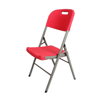 Chaises de bar pliantes modernes en PEHD léger pour l'extérieur, le jardin, les fêtes et la maison – Vente en gros