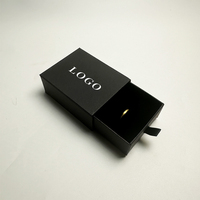 Boîte en carton à bijoux à tiroir coulissant personnalisé écologique Emballage cadeau de luxe pour montres et bijoux