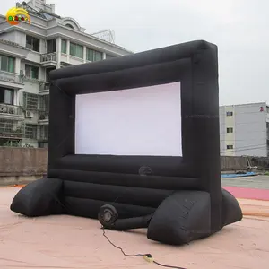 Wholesale Market Family Small Portable Inflatable Movie Screen For Outdoor Cinema