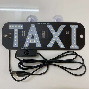 New Xtx Universal 6V 3W <b>LED</b> Taxi <b>Light</b> USB for Car Decorations Color Conversion Accessories - Product Image 4