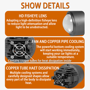 Produttori biled 3 pollici proiettore a led bi led 3 pollici fendinebbia h11 led fendinebbia giallo bianco fendinebbia per auto universale - Product Image 5