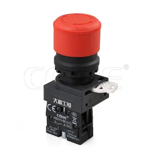 Button Push Button Switch CNC Switch Small Head Red 10a Button Button 22mm Emergency Stop