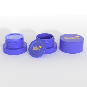 Frasco de cristal de 3ml, 7ml, 9ml, de fondo grueso y bajo, personalizado, recipiente pequeño concentrado para <span class=keywords><strong>aceites</strong></span> médicos de aceite de cera <span class=keywords><strong>Cbd</strong></span> - Product Image 4