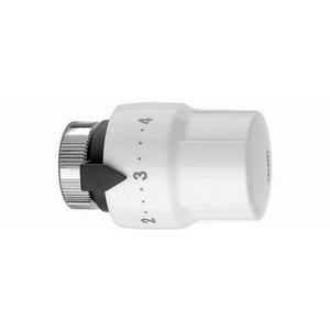 Termostato per Radiatori Bianco Lunghezza 5,3 cm Altezza 8,5 cm con Impostazione della Temperatura Regolabile per Sistemi di Riscaldamento - Product Image 1
