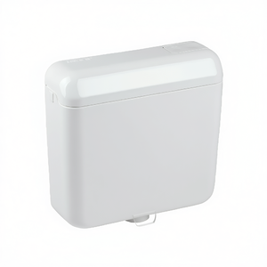 Réservoir de toilette blanc 6-9 L, design compact pour salle de bain - Product Image 3