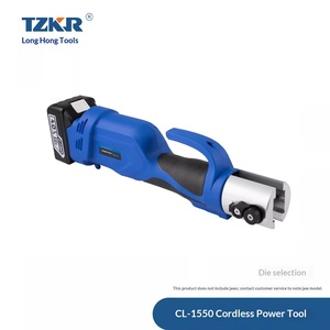 Pinza Prensadora de Tuberías CL-1550, Herramienta Hidráulica Portátil sin Escobillas, Engarzadora Eléctrica de Acero Inoxidable para <span class=keywords><strong>Terminales</strong></span> - Product Image 4