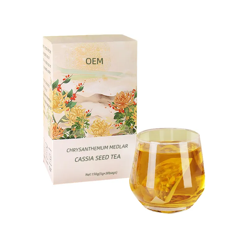 OEM disesuaikan kualitas Premium teh moringa tas kertas Kraft herbal kecantikan dan detox 21 hari pelangsing datar perut moringa daun teh