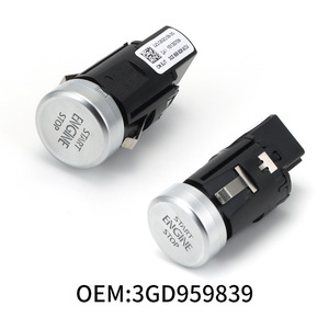 Volkswagen Magotan B8สวิตช์จุดระเบิดแบบไม่มีกุญแจ3GD959839A ด้วยปุ่มเดียวรองรับการหยุดสตาร์ทเครื่องยนต์ - Product Image 4