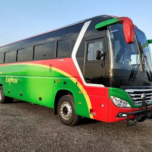 Nouveau modèle et best-seller ZK6120D1 66 sièges passagers autocar de luxe expédié au Zimbabwe