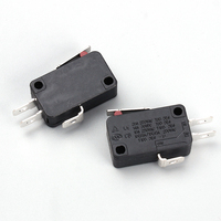 16A 30A interrupteur d'outil électrique limite poussoir 2/3 broches 125V on off lame butée Microswich petit Micro interrupteur de fin de course