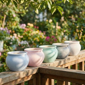 Macetas de Cerámica para Suculentas, Macetas para Plantas, Adornos de Jardín, Interior y Exterior, Precio al por Mayor, Diseño - Product Image 3